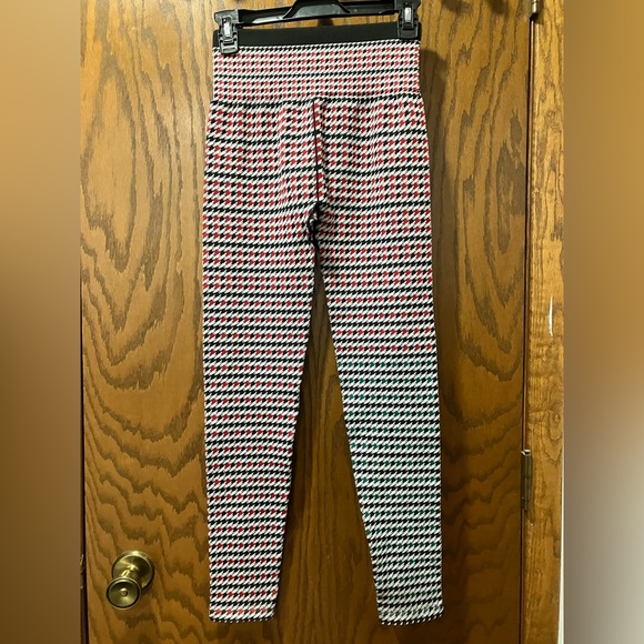High-Waisted Seamless Check Legging Houndstooth Multi - Picture 3 of 6